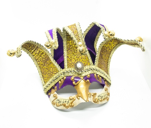 MASCARA MORADA 5 PICOS